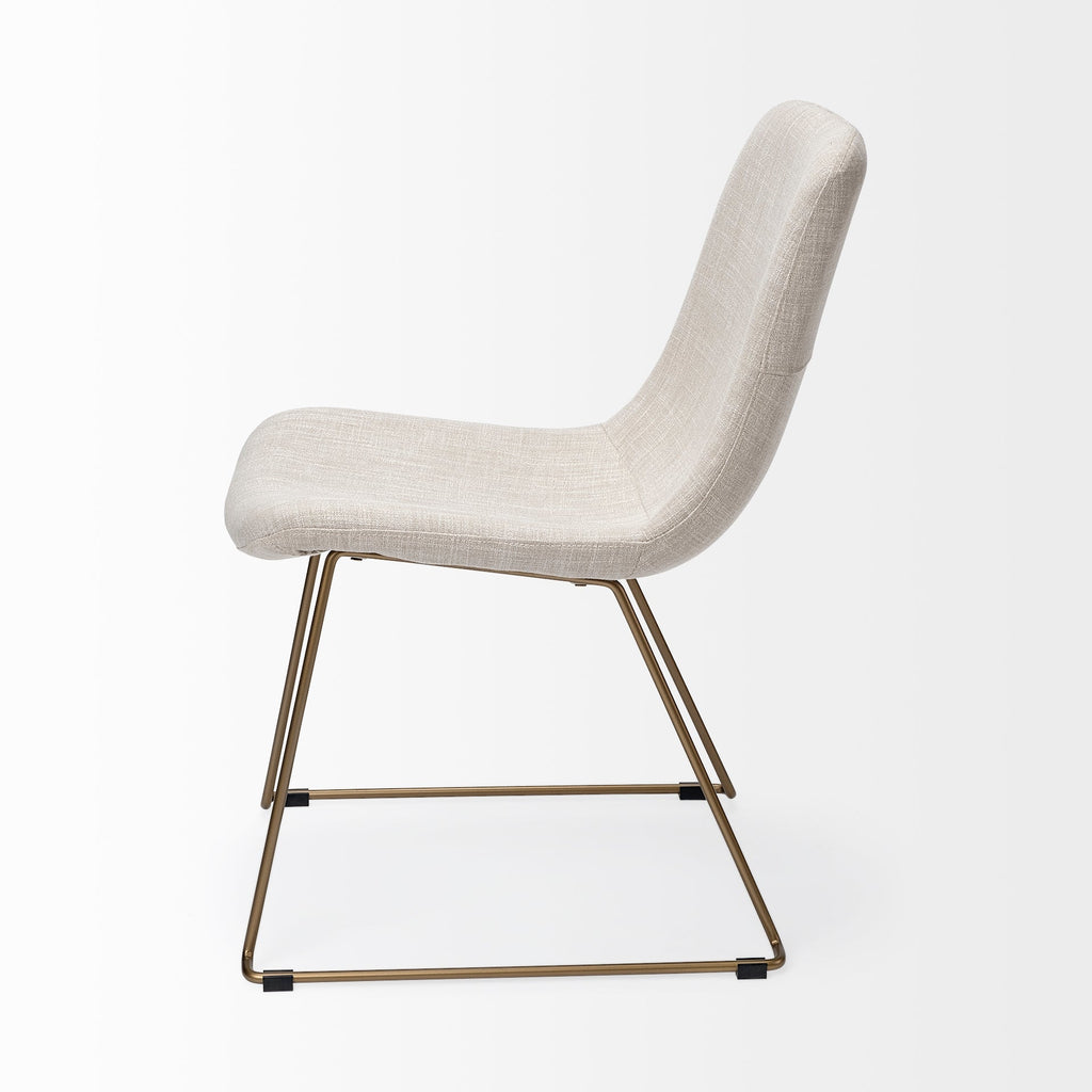 Mercana Sawyer 19" x 24.3" x 33" Metal Dining Chair (Set of 2)