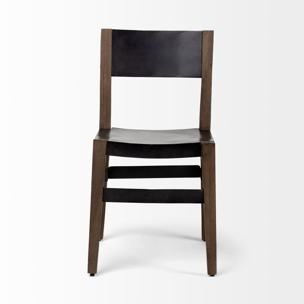Mercana Nell 19.8" x 19.5" x 31" Metal Dining Chair