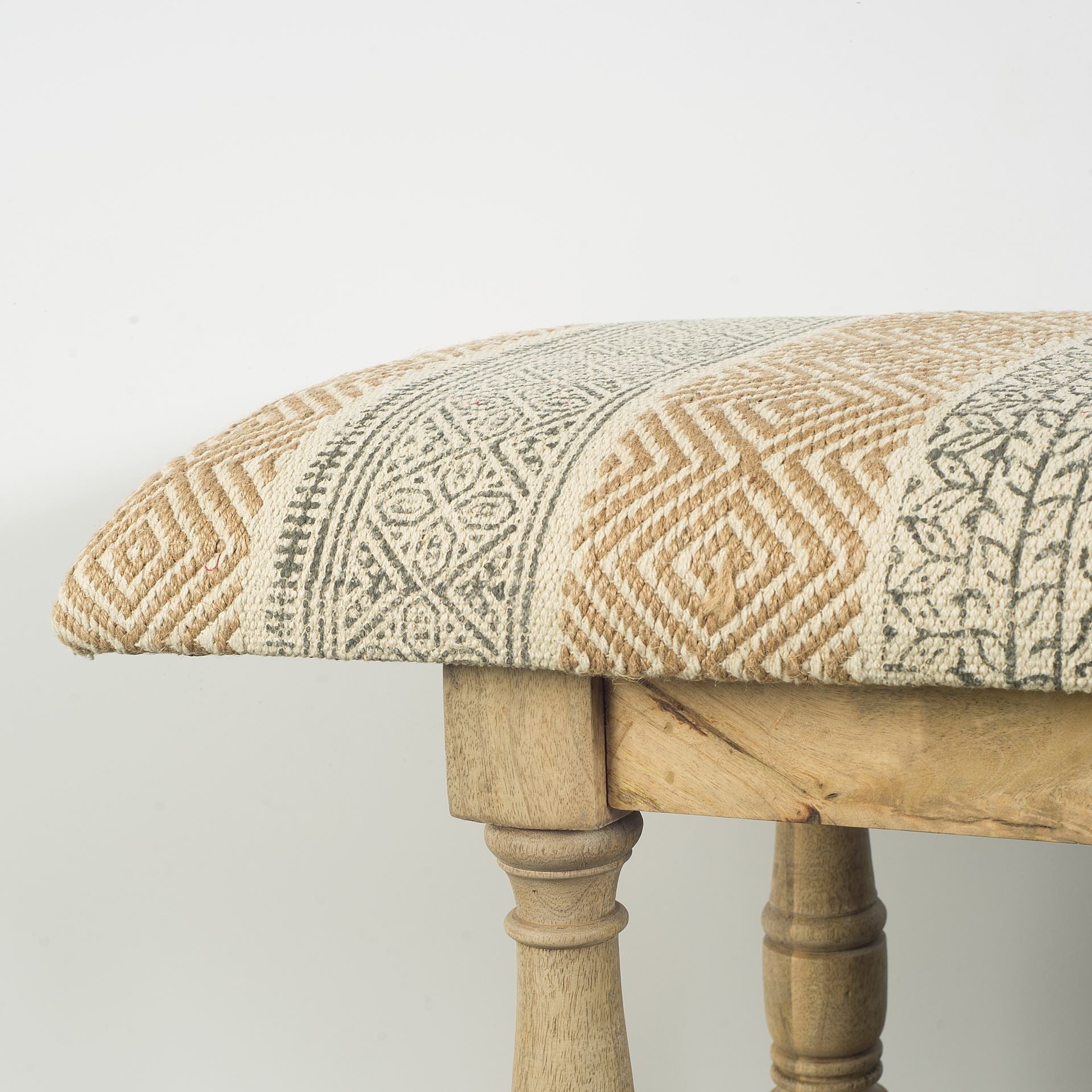 Mercana Greenfield 59" x 14" x 19" Solid Wood Bench