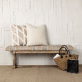 Mercana Greenfield 59" x 14" x 19" Solid Wood Bench