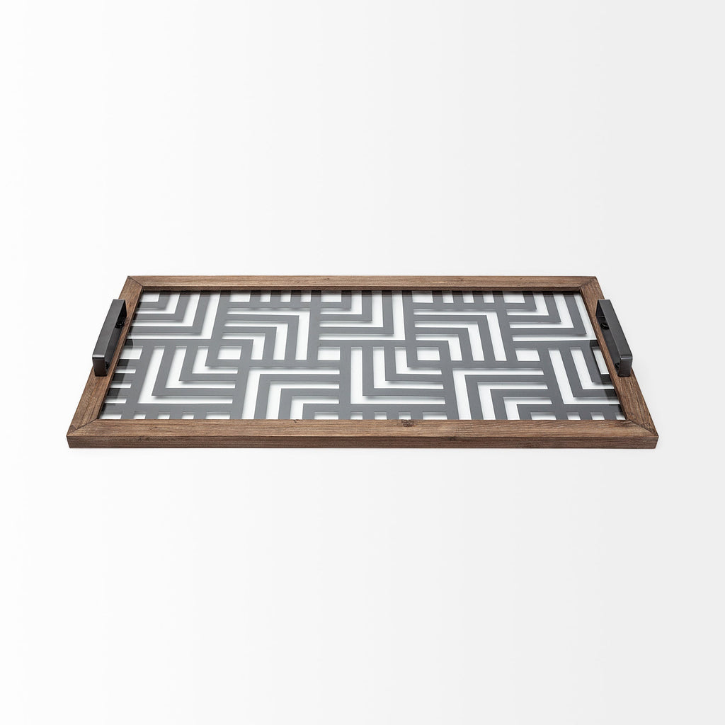 Mercana Fantuz 31.9" x 15.7" x 2.6" Tray