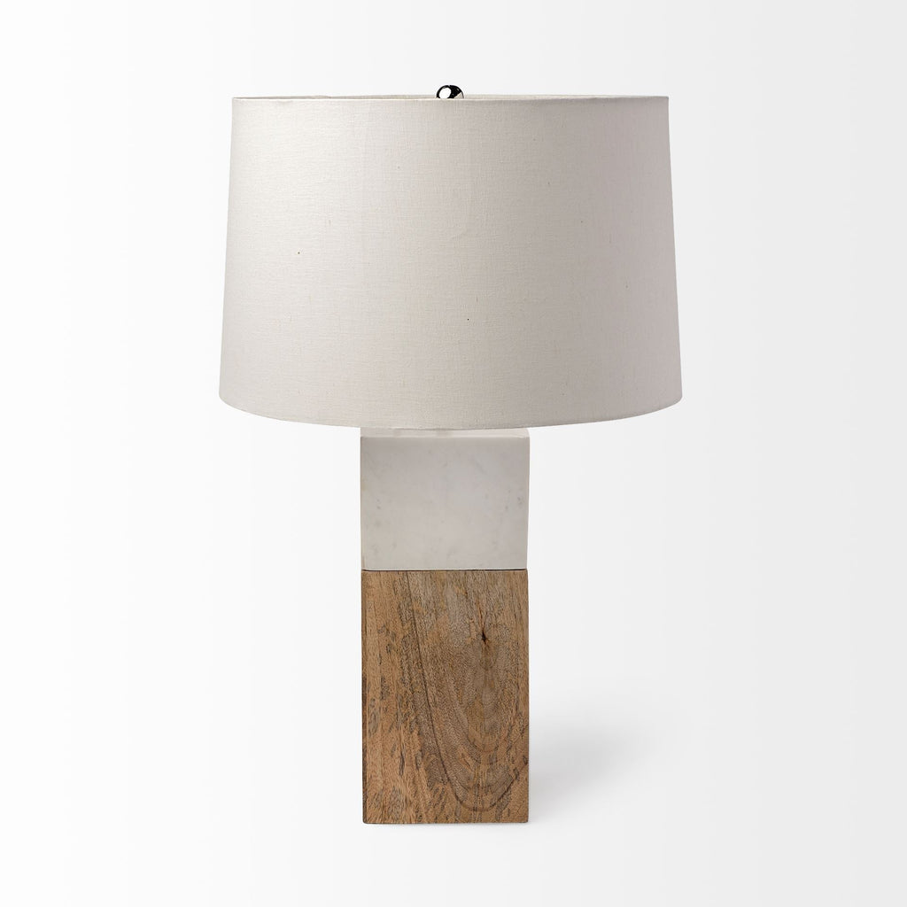 Mercana Woodrow 13" x 13" x 22.3" Table Lamp