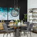 Mercana Maxwell 54" x 54" x 30" Solid Wood Dining Table