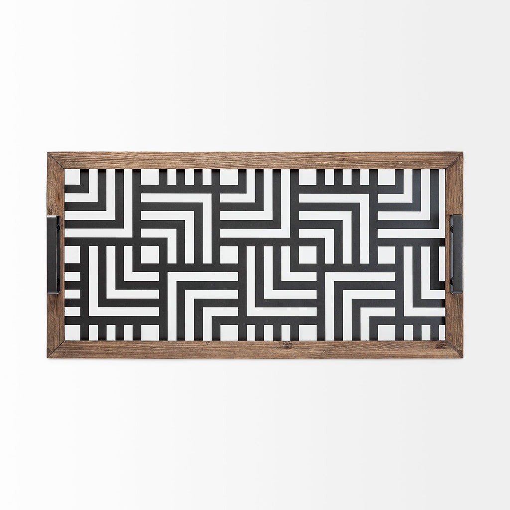 Mercana Fantuz 31.9" x 15.7" x 2.6" Tray