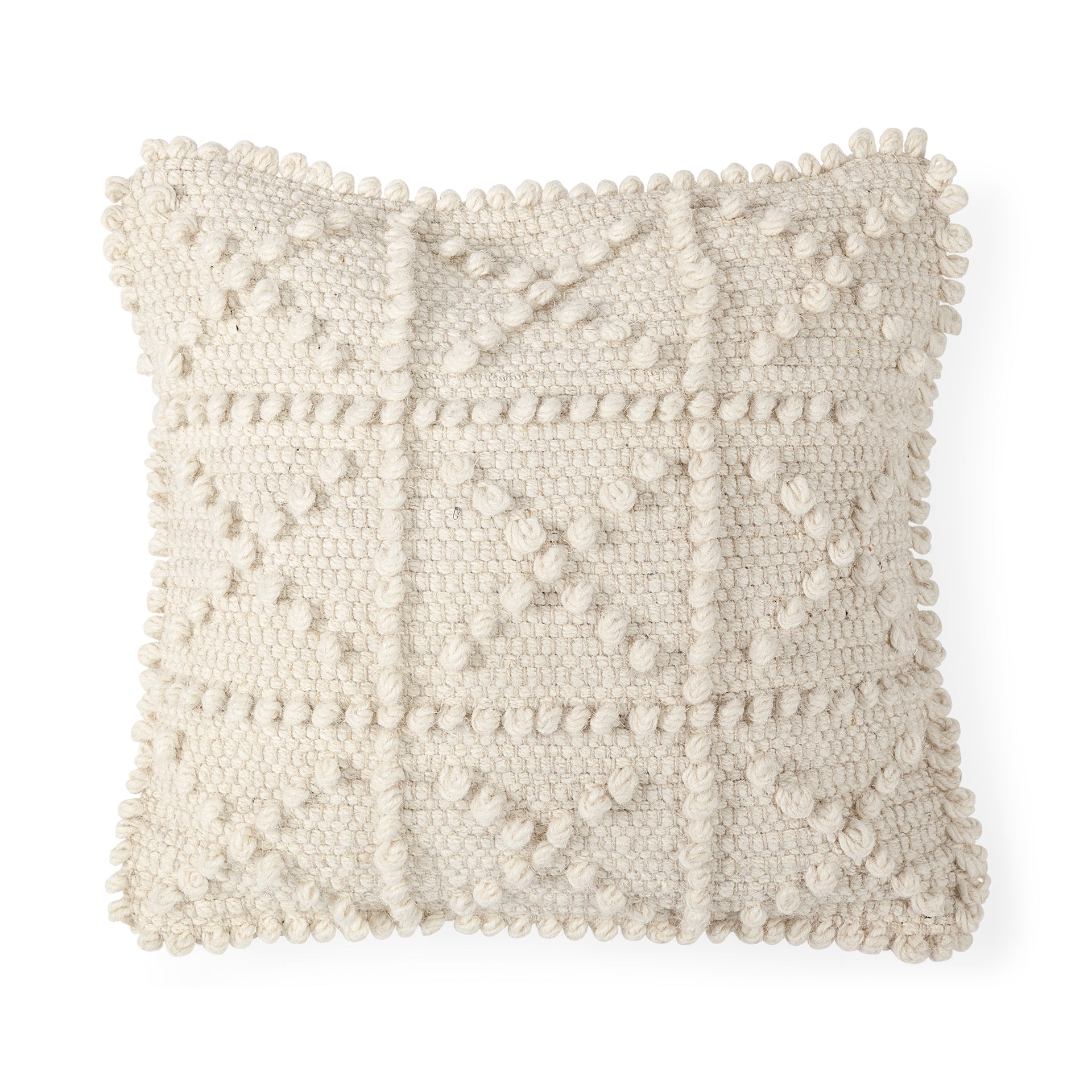 Mercana Leroy 18" x 18" x 0.1" Wool Blend Pillow cover