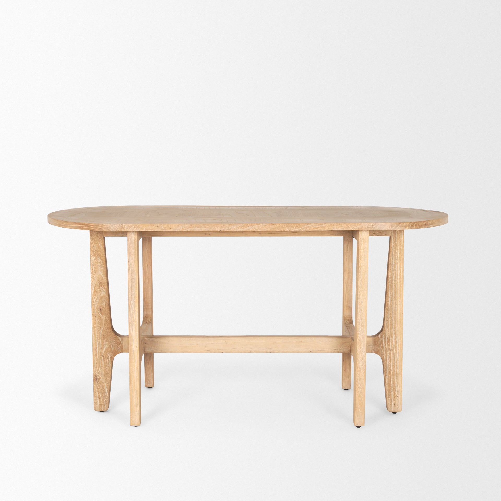 Mercana Taylin 59.8" x 25.6" x 30" Solid Wood Desk