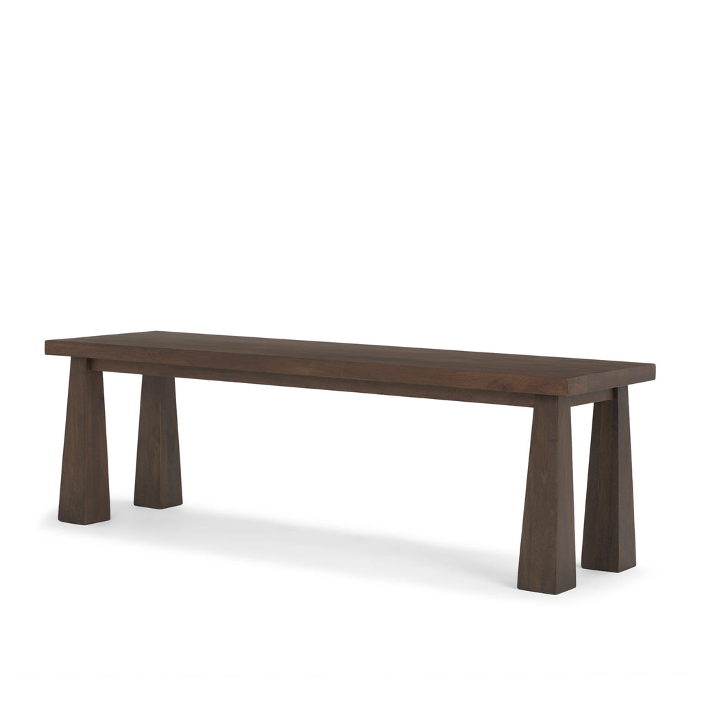 Mercana Wolcott 60" x 16" x 18" Solid Wood Bench