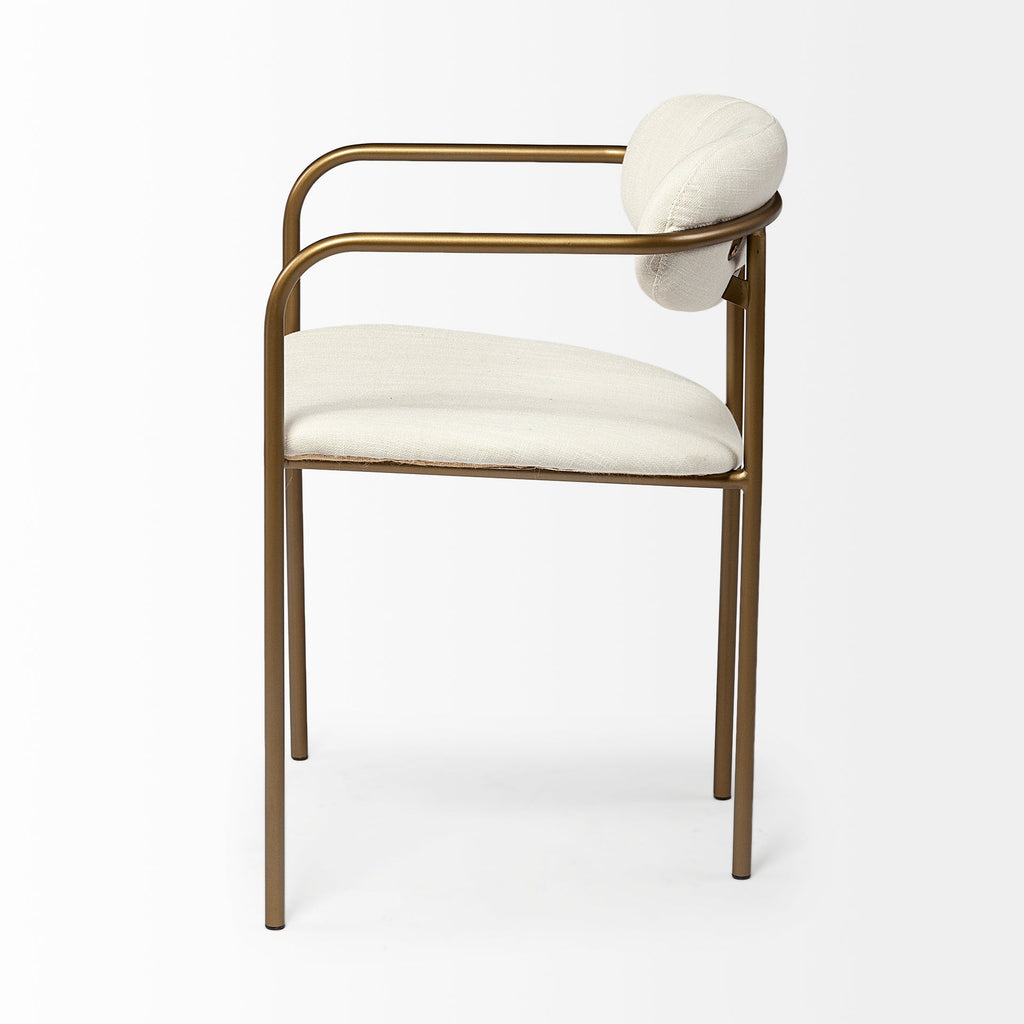 Mercana Parker 21.5" x 21.1" x 28.7" Metal Dining Chair (Set of 2)