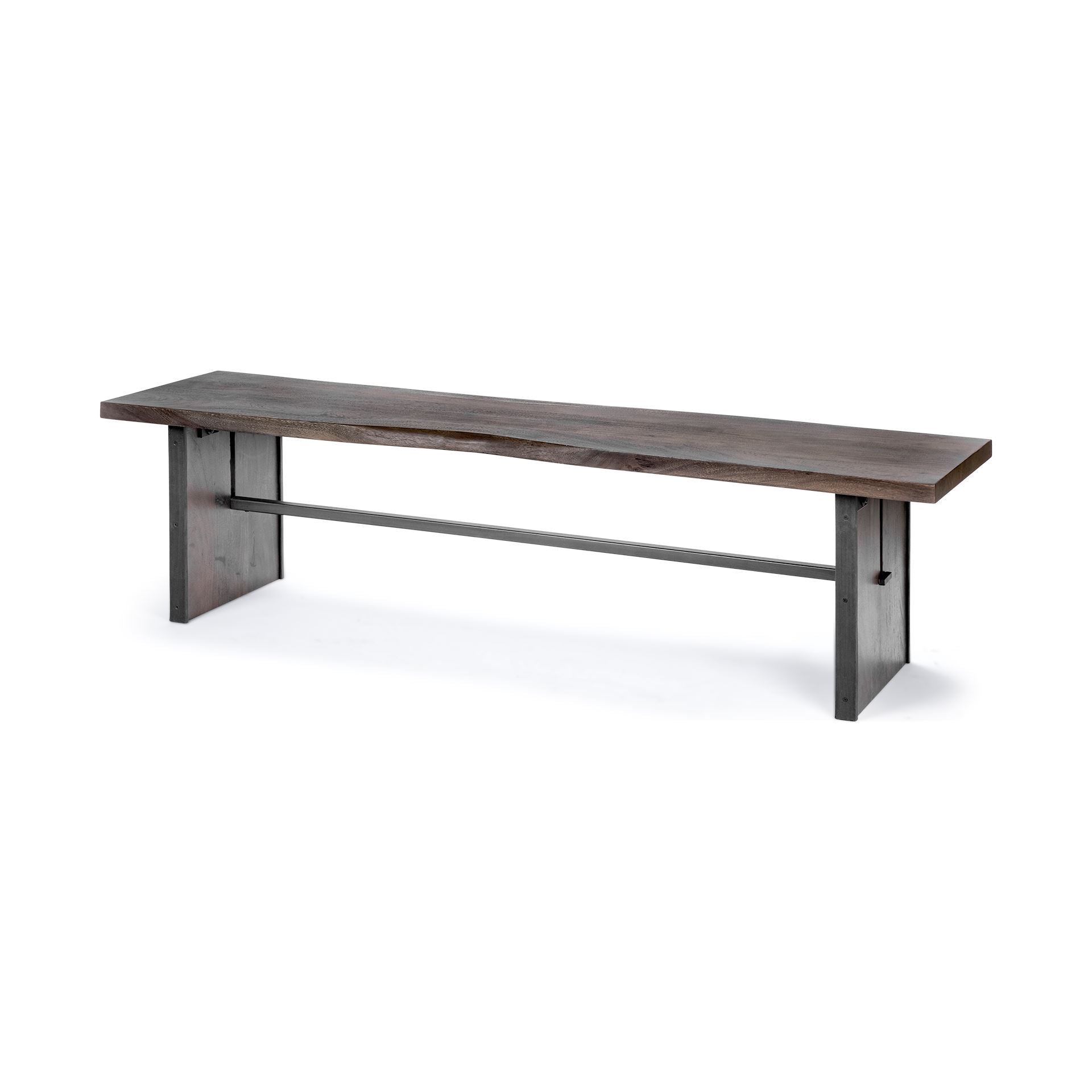 Mercana Ledger 70" x 17" x 18" Solid Wood Bench