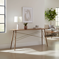 Mercana Kirby 66" x 16" x 29" Solid Wood Console Table