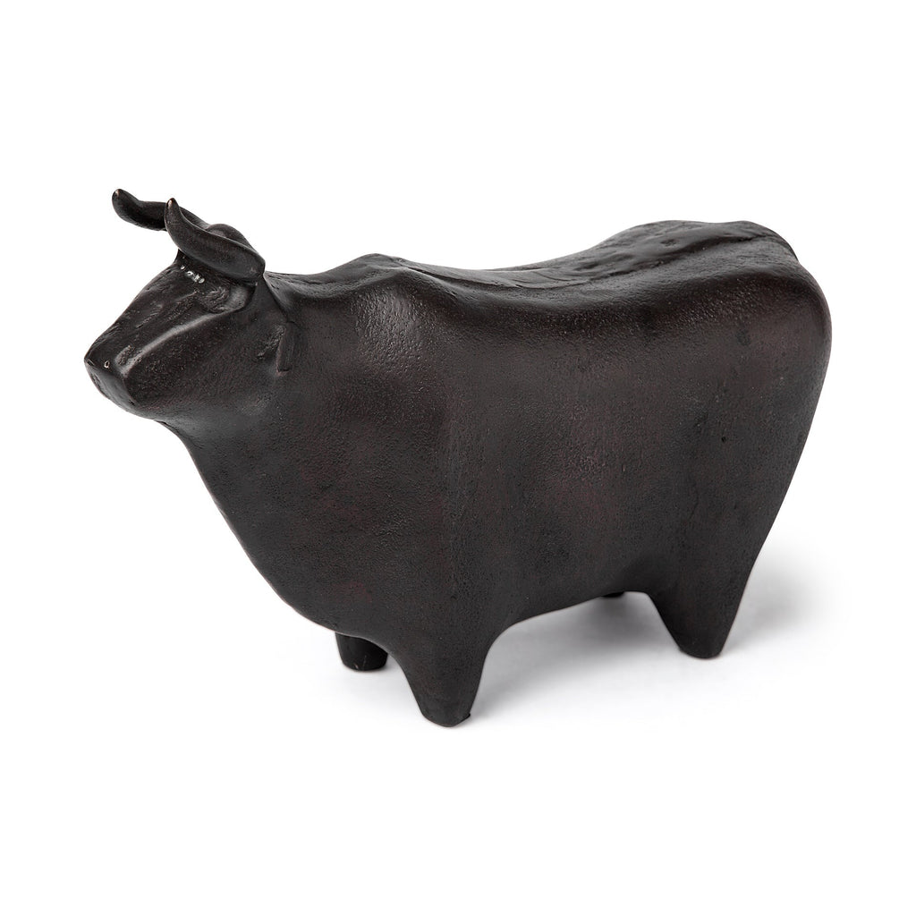 Mercana Taurus 9" x 4" x 6" Metal Decorative Object