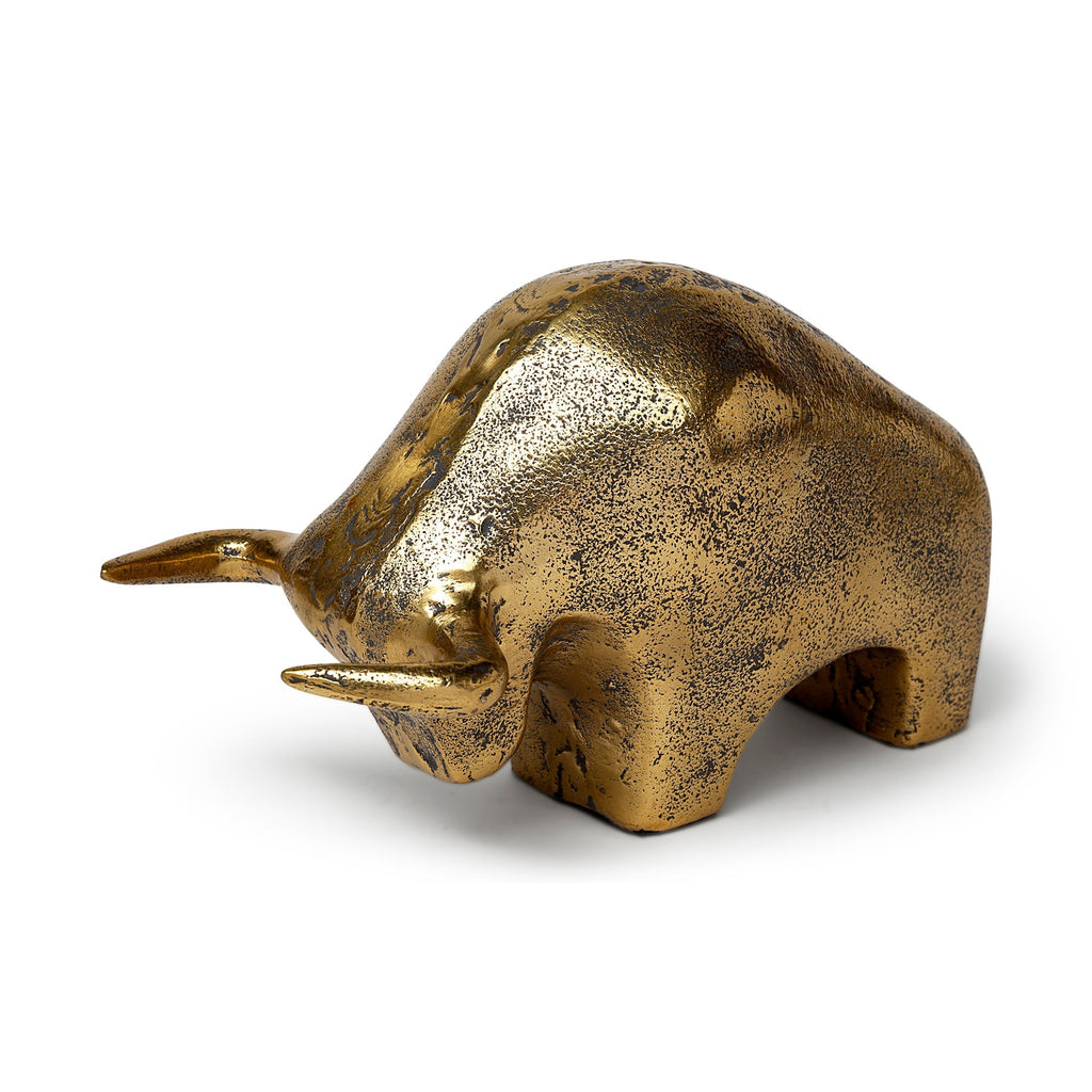 Mercana Tauro 9" x 4.3" x 5" Metal Decorative Object