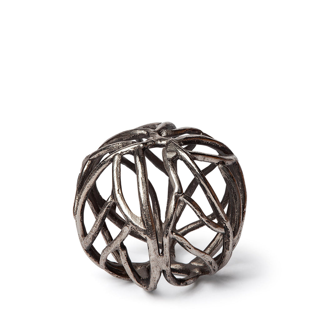 Mercana Sphaira 4.8" x 4.8" x 4.8" Metal Decorative Object