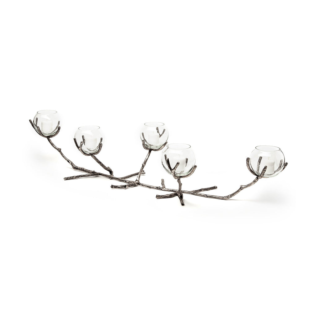 Mercana Vine 30" x 12" x 9" Metal Candle Holder