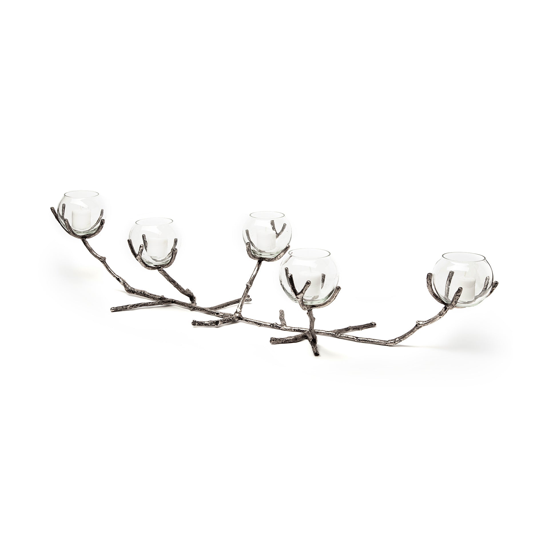 Mercana Vine 30" x 12" x 9" Metal Candle Holder