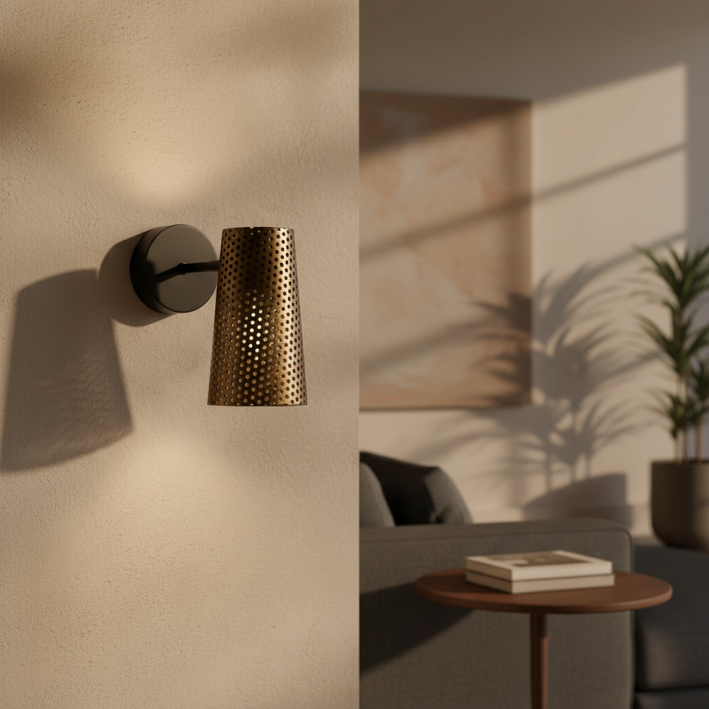Mercana Wesley 11" x 5.1" x 10.2" Wall Sconce