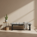 Mercana Denison 56" x 14.5" x 19" Upholstered Bench