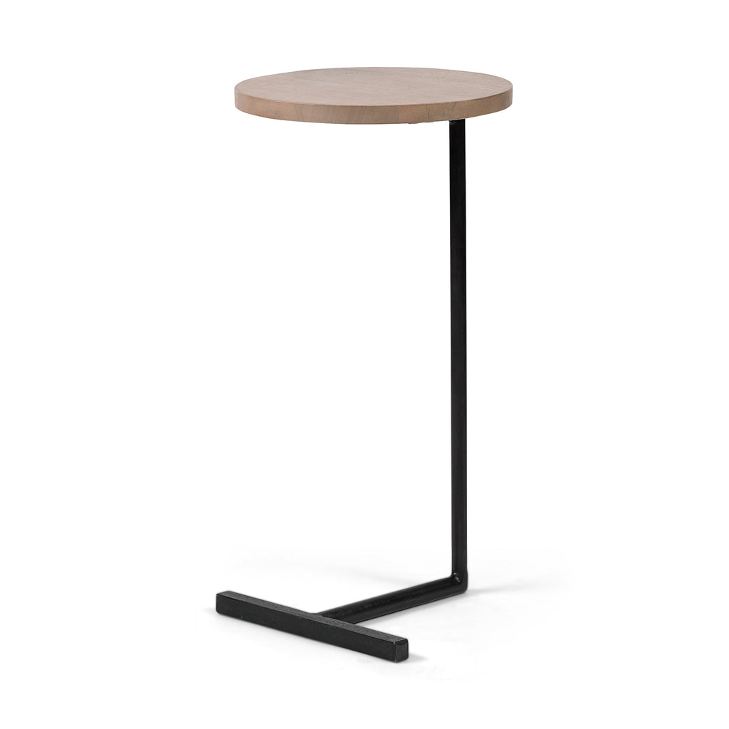 Mercana Ballatine 15" x 15" x 27" Metal Side Table