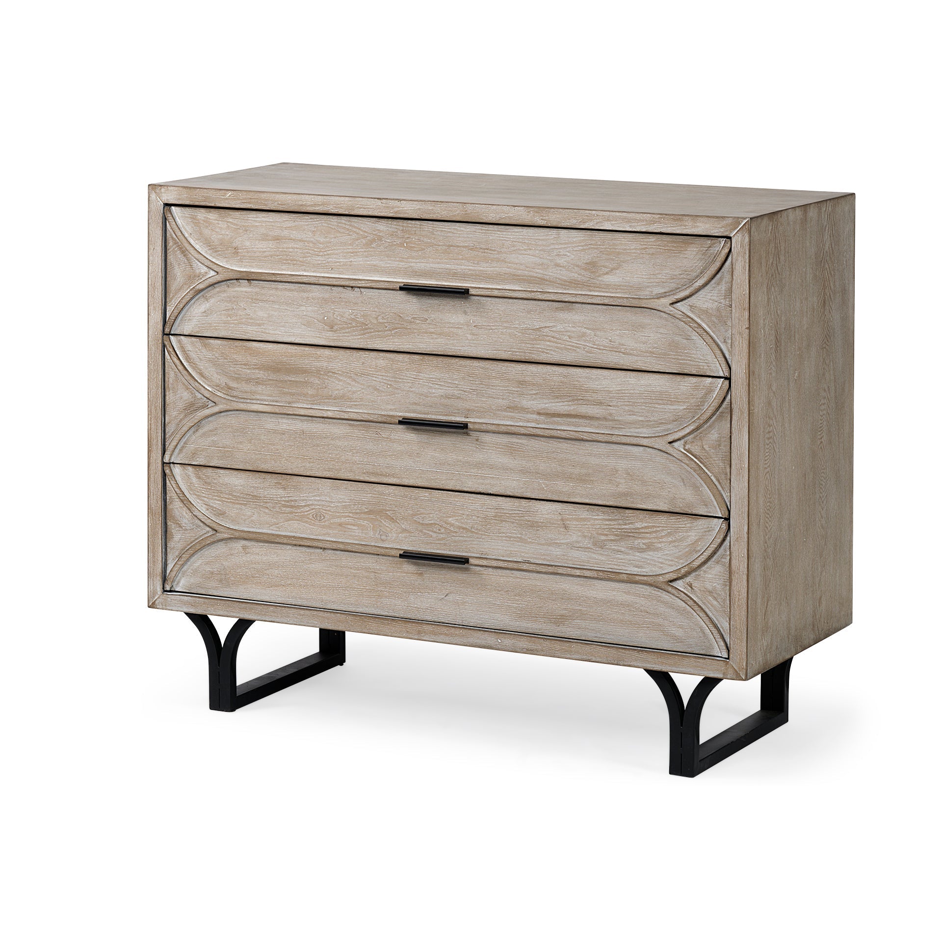 Mercana Giselle 40" x 15.9" x 31.9" Iron Accent Cabinet