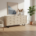 Mercana Giselle 70.1" x 15.9" x 31.9" Solid + Manufactured Wood Sideboard