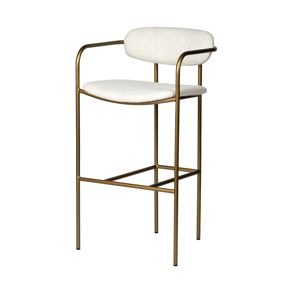 Mercana Parker 21.5" x 21" x 40" Metal Stool