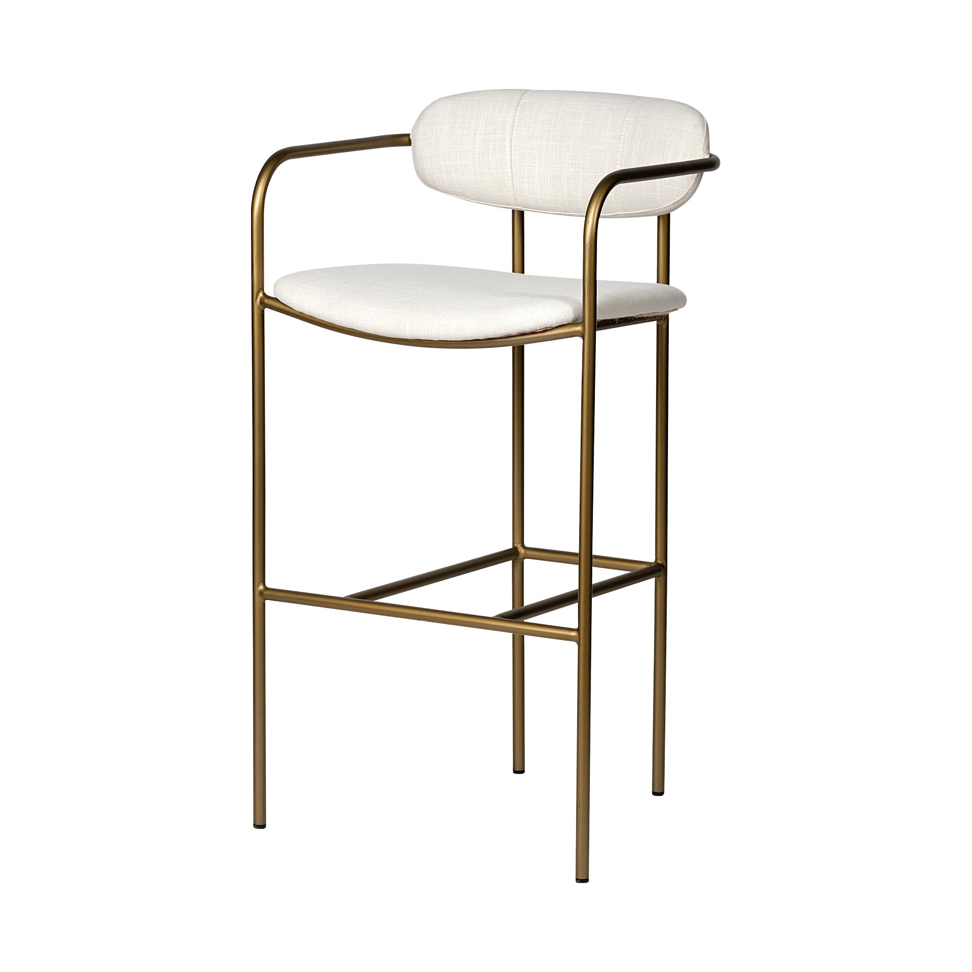 Mercana Parker 21.5" x 21" x 40" Metal Stool