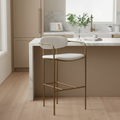 Mercana Parker 21.5" x 21" x 40" Metal Stool