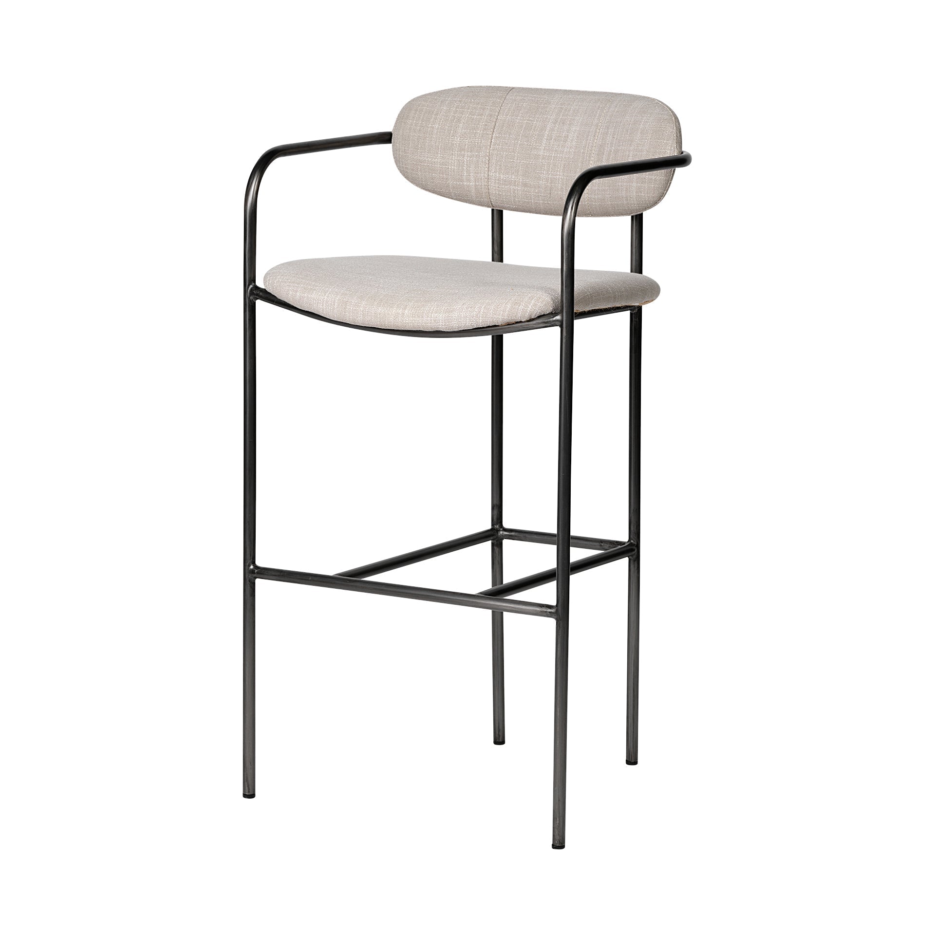 Mercana Parker 21.5" x 21" x 40" Metal Stool