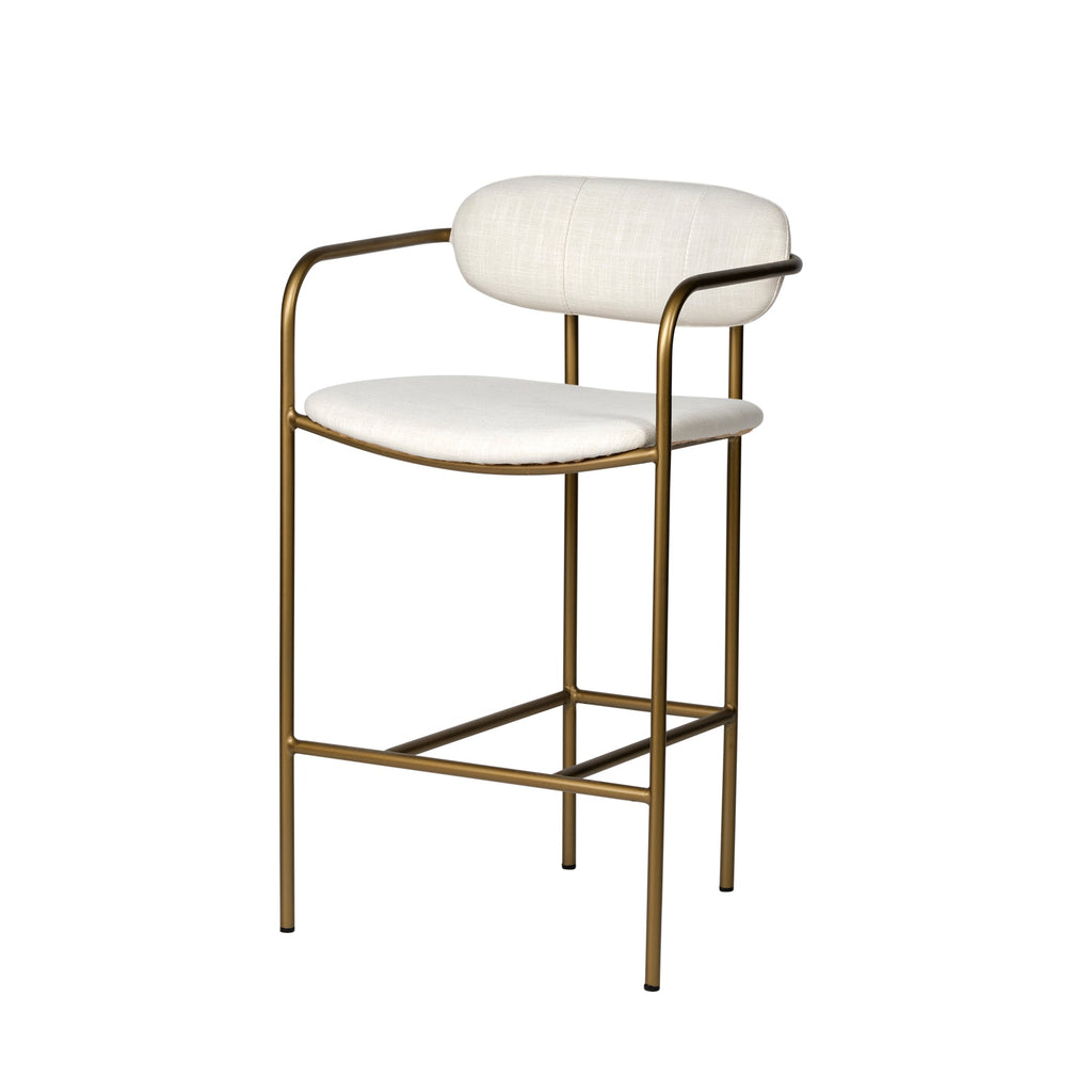 Mercana Parker 19.7" x 20.9" x 36" Metal Stool