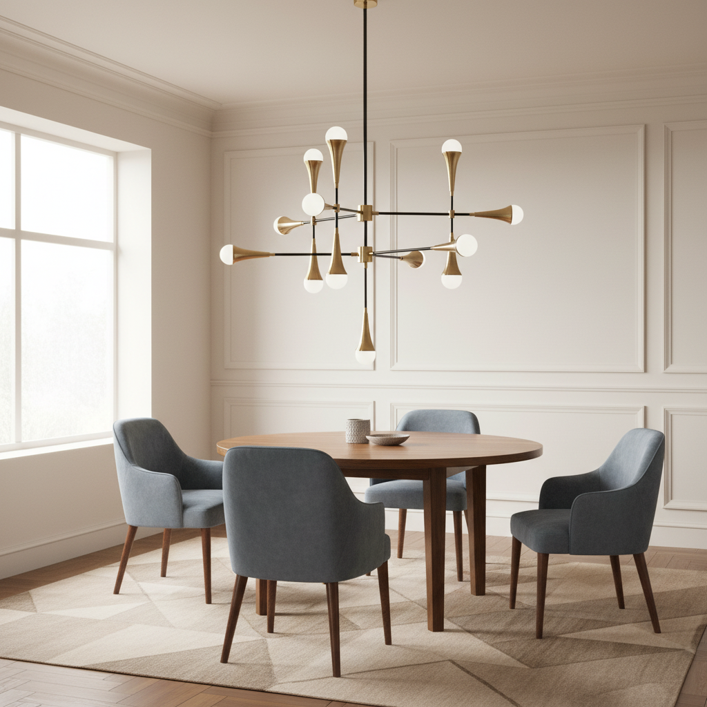 Mercana Decarlo 43.3" x 43.3" x 41.3" Chandelier