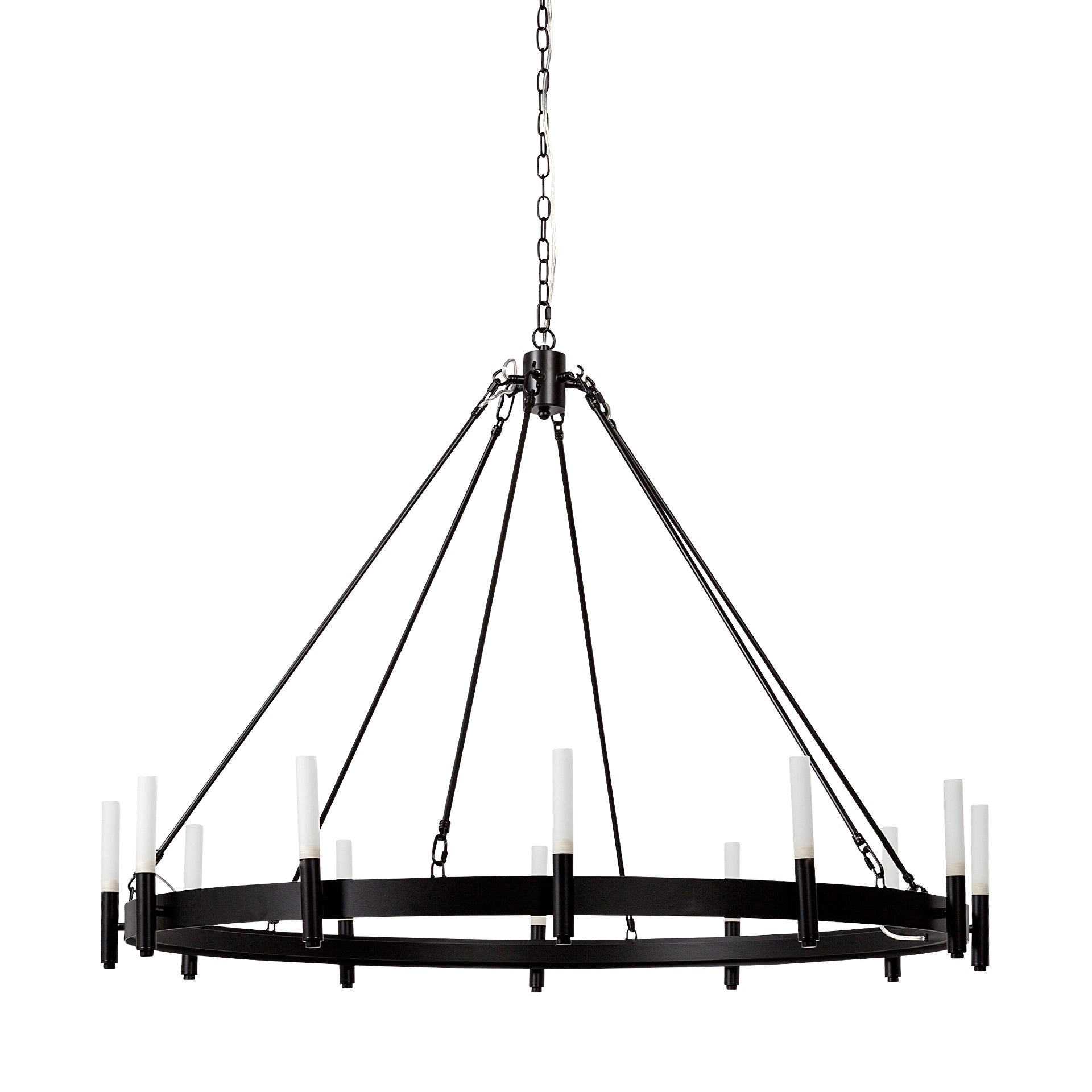 Mercana Decamp 47.2" x 47.2" x 36.2" Glass Chandelier