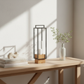 Mercana Orionis 5.7" x 5.7" x 21.1" Metal Lantern