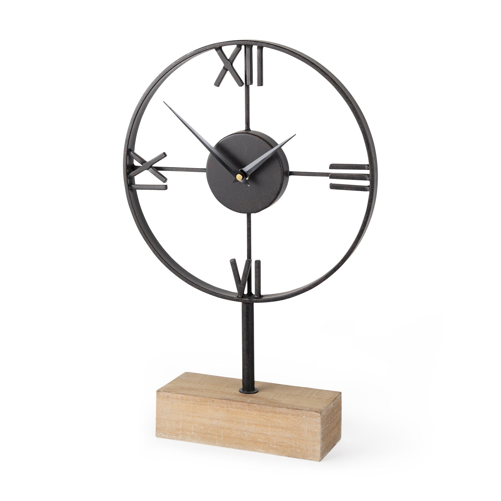 Mercana Oris 11.4" x 3.1" x 17.7" Table Clock