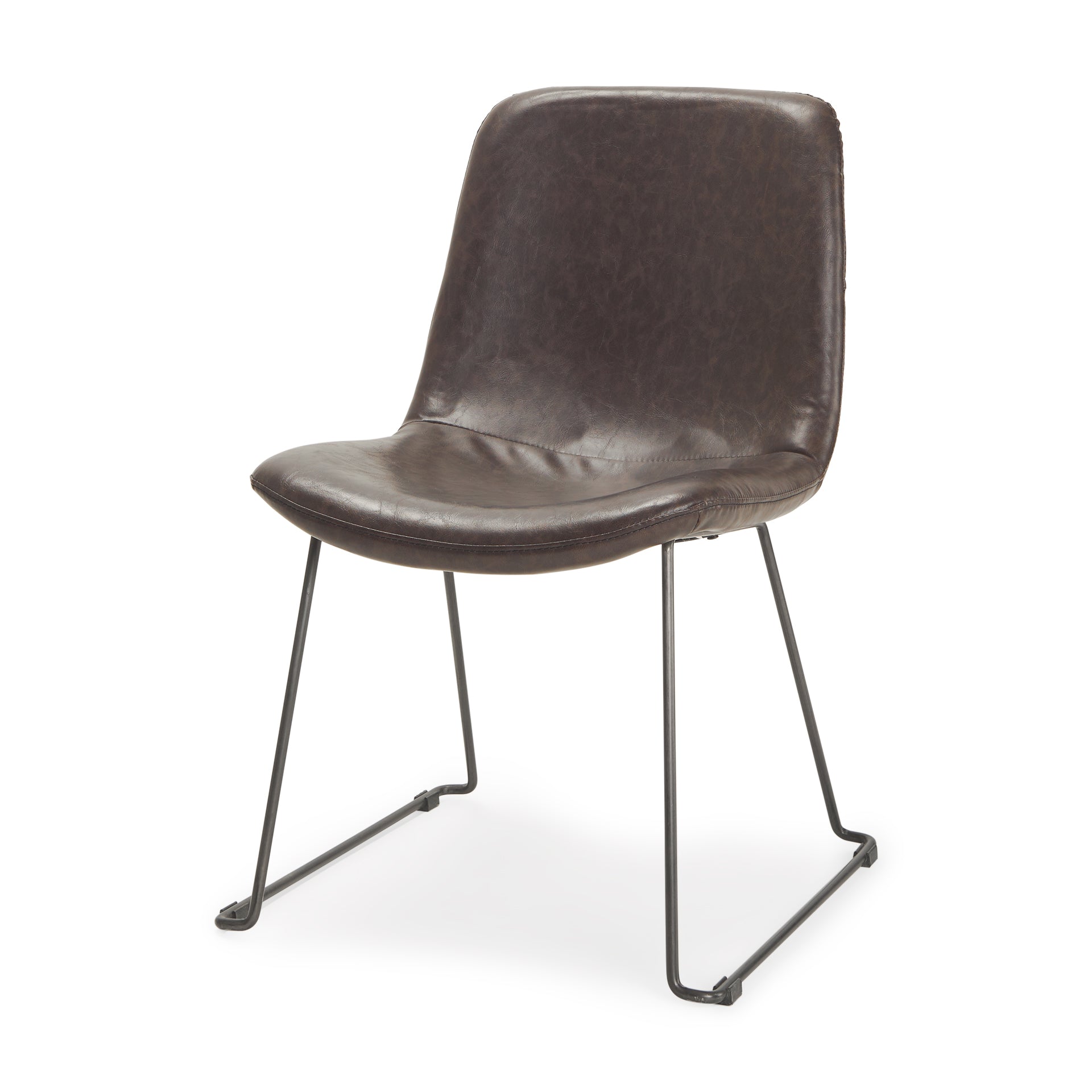 Mercana Sawyer 19" x 24.3" x 33" Metal Dining Chair (Set of 2)