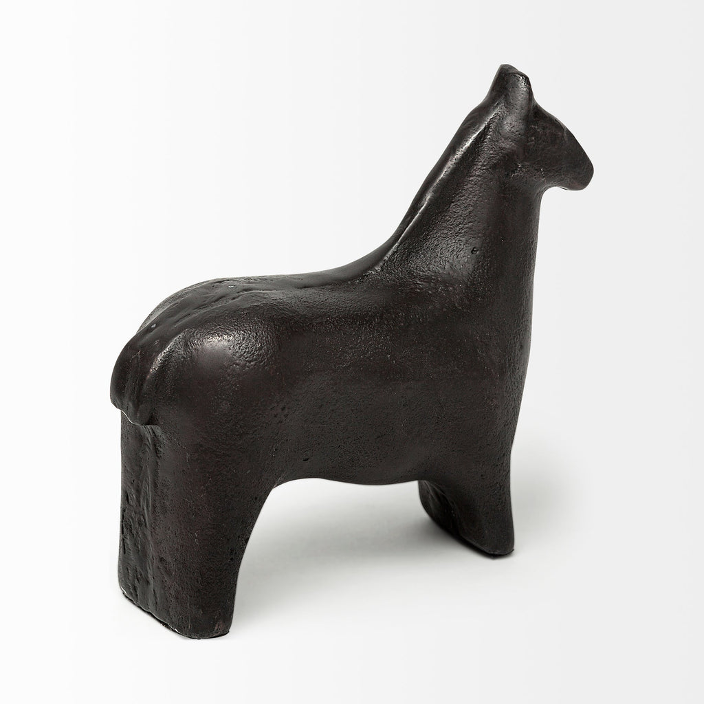 Mercana Sphynx 7" x 2.3" x 6" Metal Decorative Object