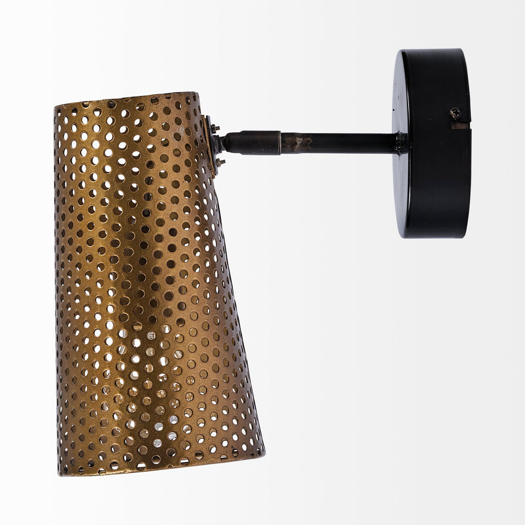 Mercana Wesley 11" x 5.1" x 10.2" Wall Sconce