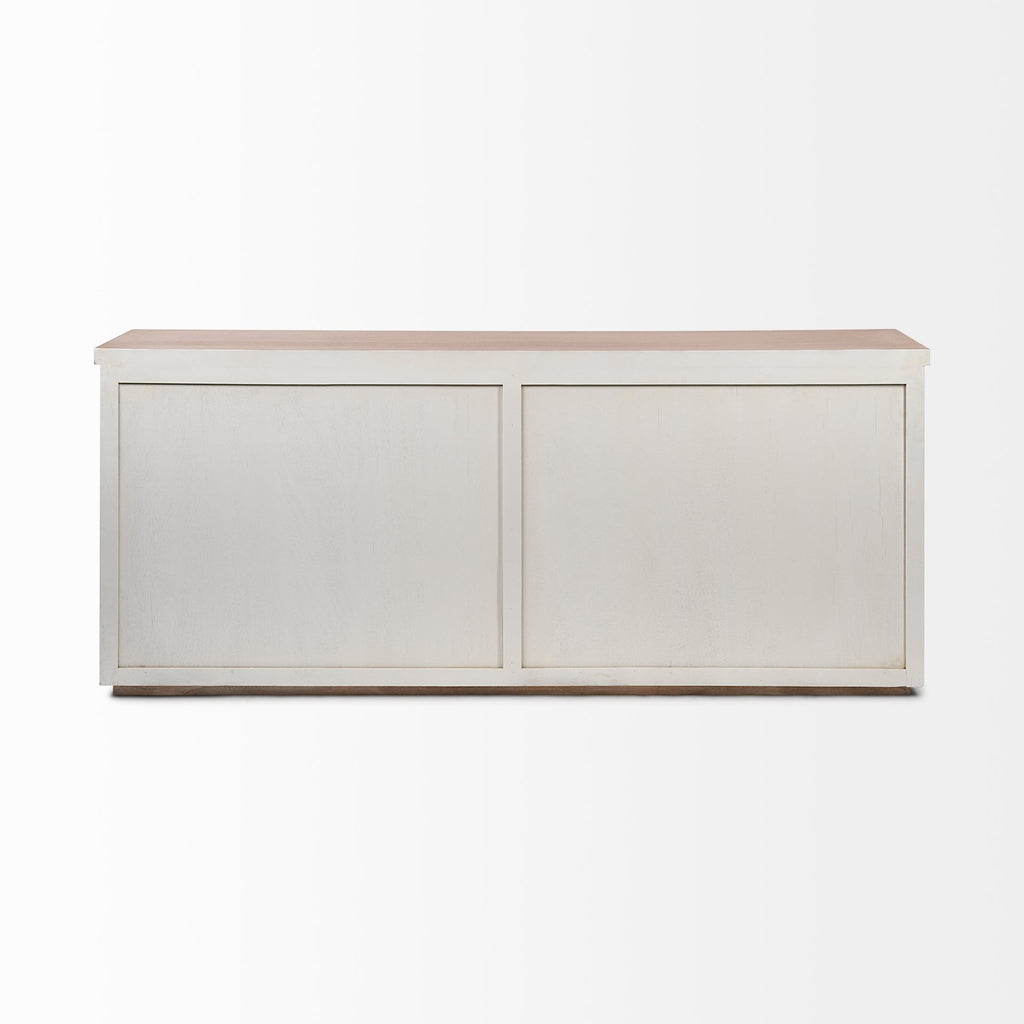 Mercana Fairview 73" x 17" x 32" Solid Wood Sideboard
