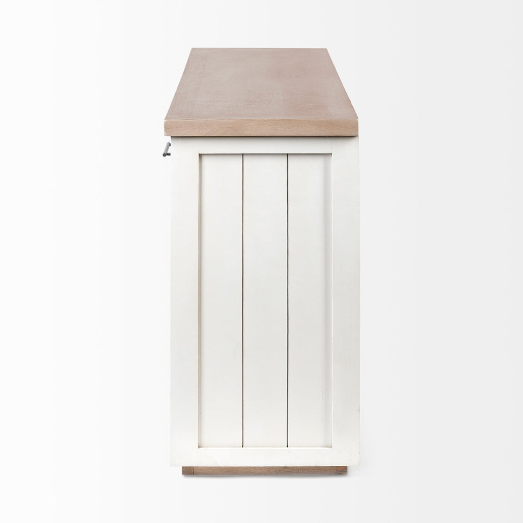 Mercana Fairview 73" x 17" x 32" Solid Wood Sideboard