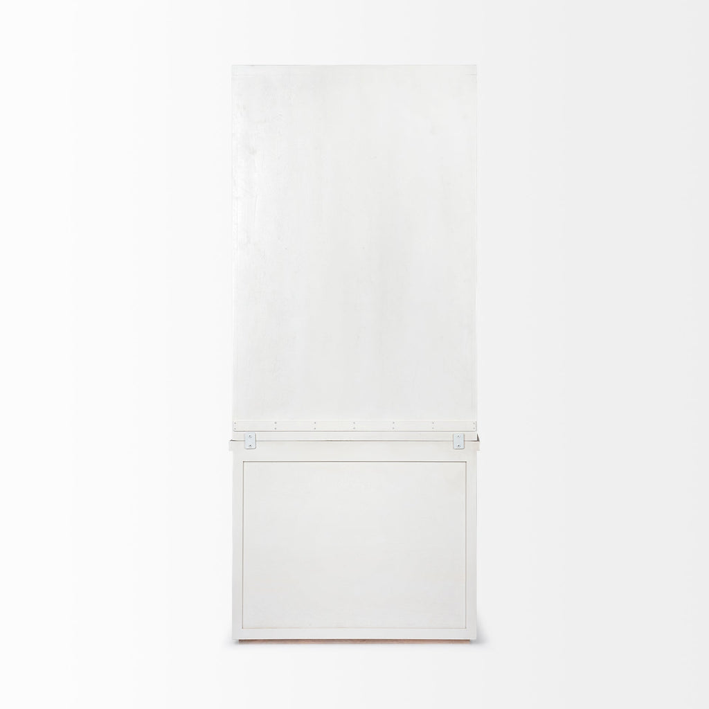 Mercana Fairview 39" x 17" x 90" Solid Wood Wall Shelf