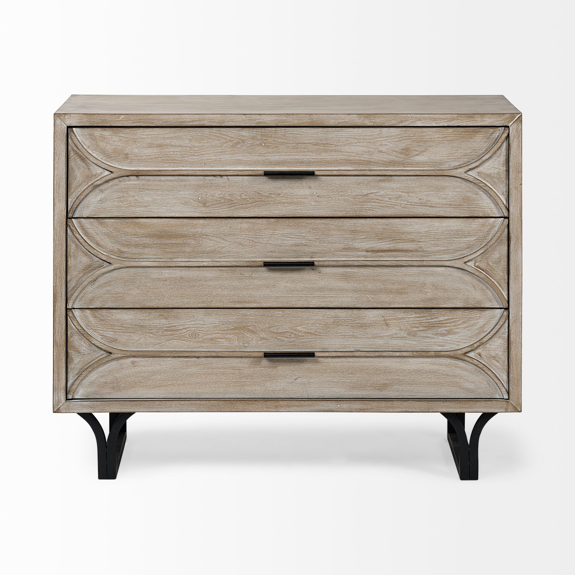 Mercana Giselle 40" x 15.9" x 31.9" Iron Accent Cabinet