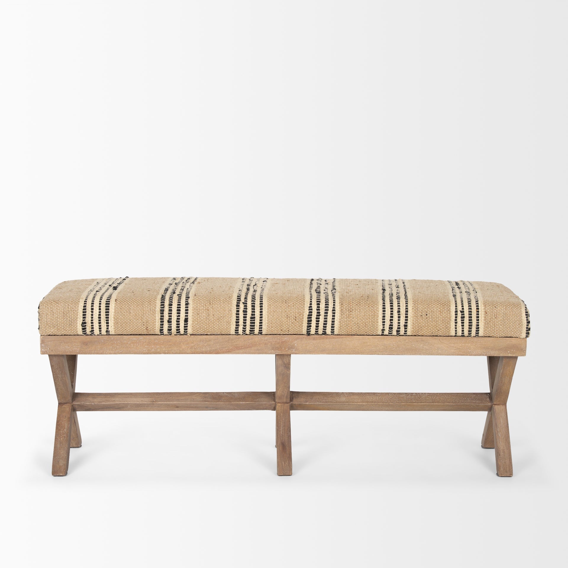 Mercana Solis 50" x 15.8" x 18.8" Solid Wood Bench