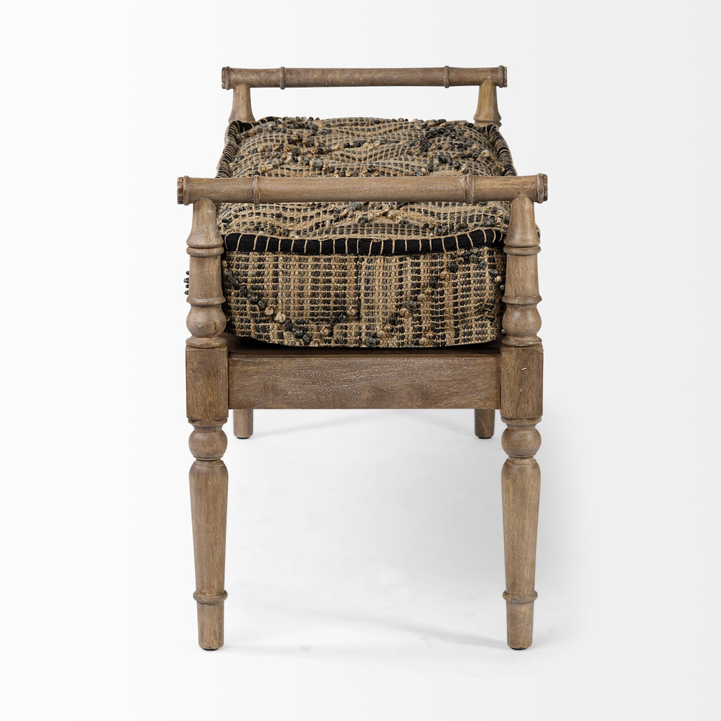 Mercana Fullerton 57" x 20.5" x 27" Bench