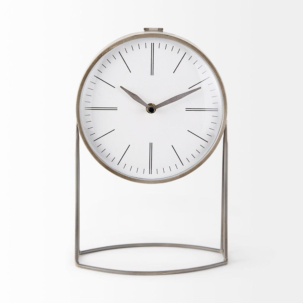 Mercana Aurus 7.9" x 4.7" x 12.4" Table Clock