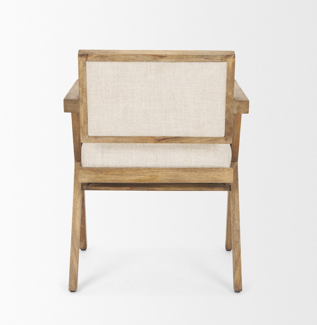 Mercana Topanga 23" x 23.3" x 31.8" Solid Wood Dining Chair