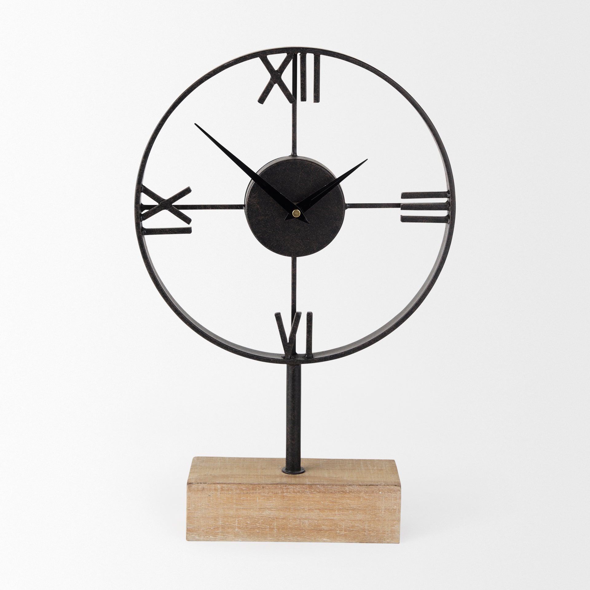 Mercana Oris 11.4" x 3.1" x 17.7" Table Clock