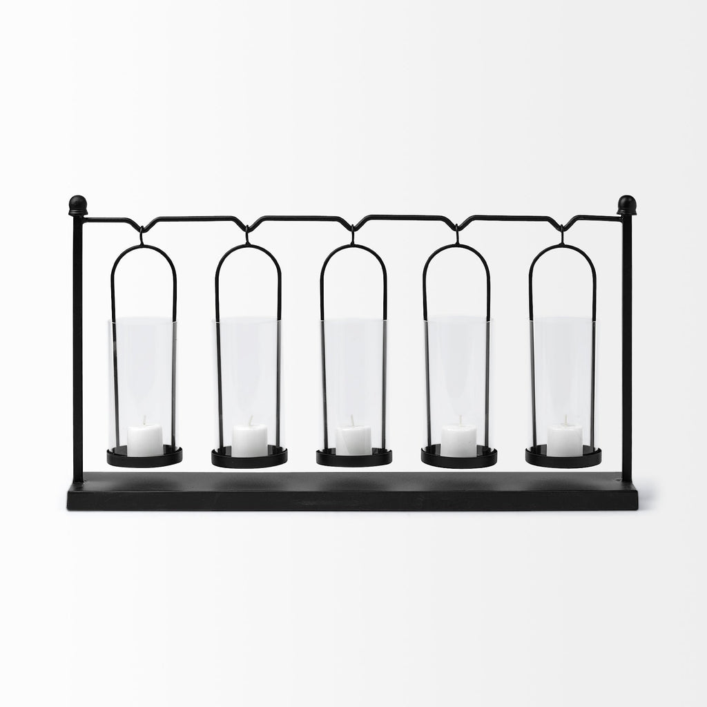 Mercana Erlen 23.6" x 3.9" x 12.8" Candle Holder