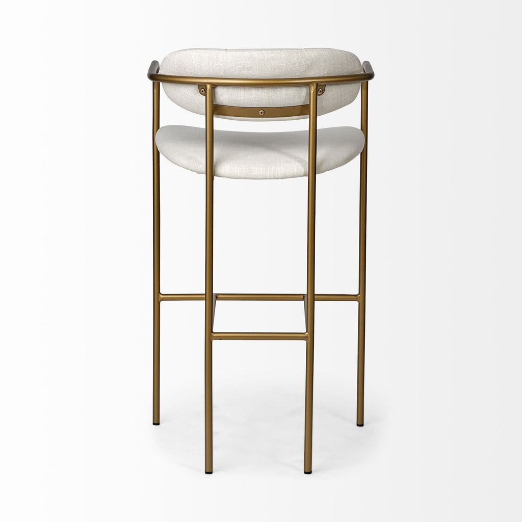Mercana Parker 21.5" x 21" x 40" Metal Stool