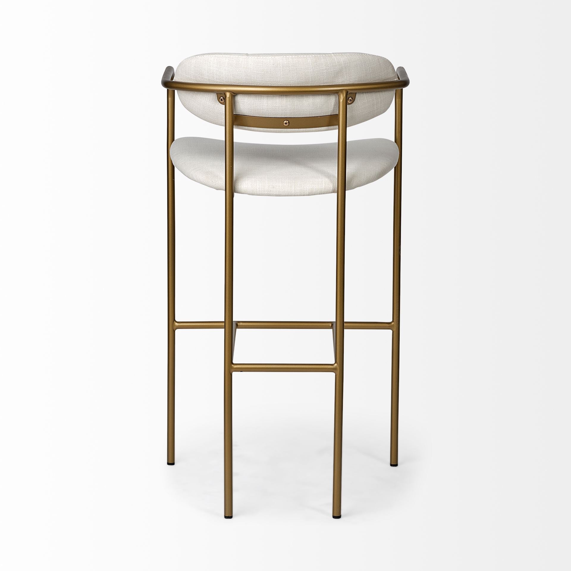 Mercana Parker 21.5" x 21" x 40" Metal Stool