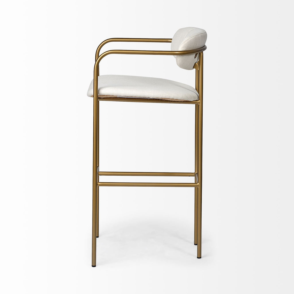 Mercana Parker 21.5" x 21" x 40" Metal Stool