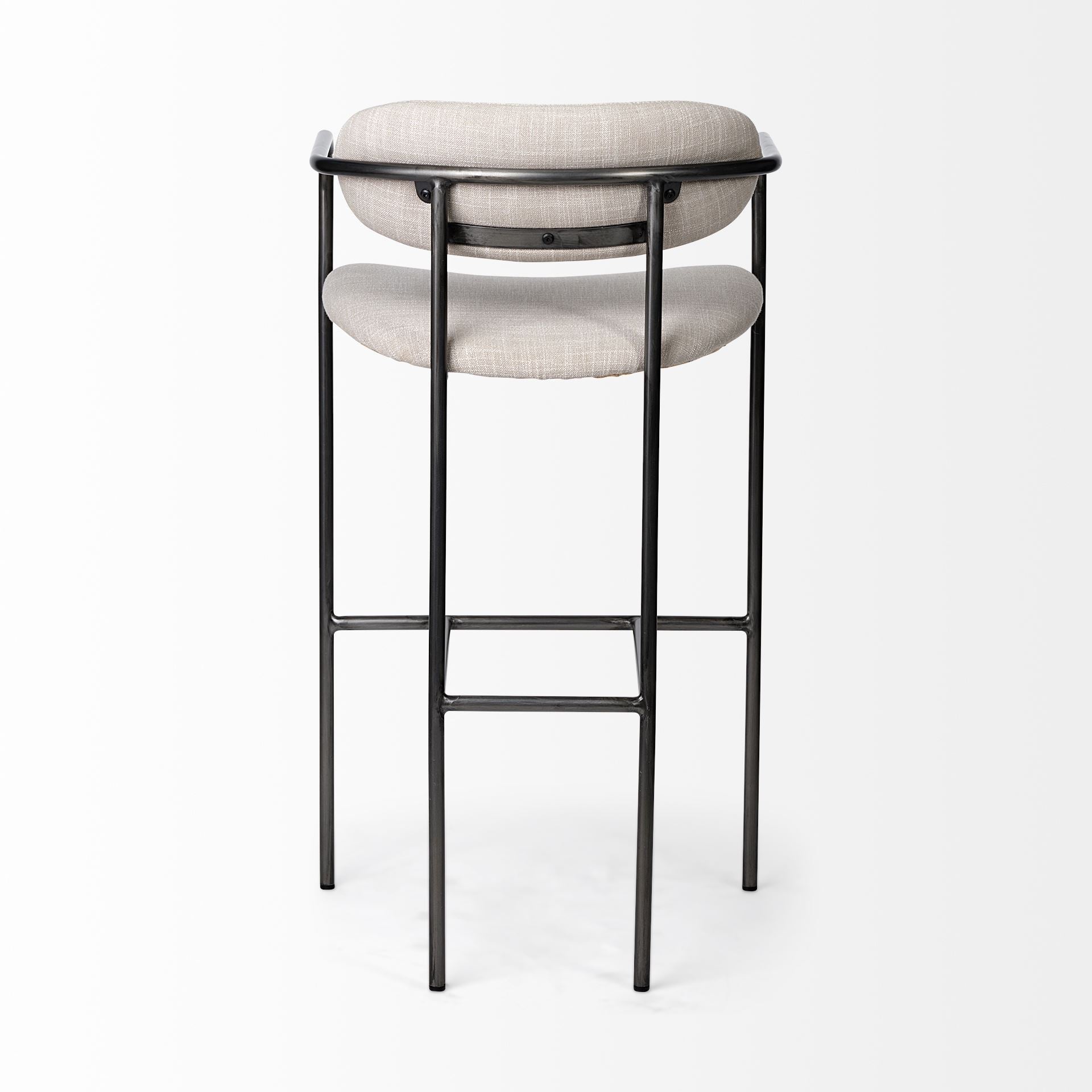 Mercana Parker 21.5" x 21" x 40" Metal Stool